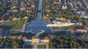 Rundflug München mit Schloss Nymphenburg